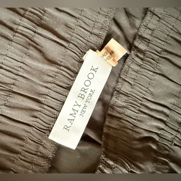 Ramy Brook Black Off Shoulder Blouse Sz XS - Picture 3 of 6